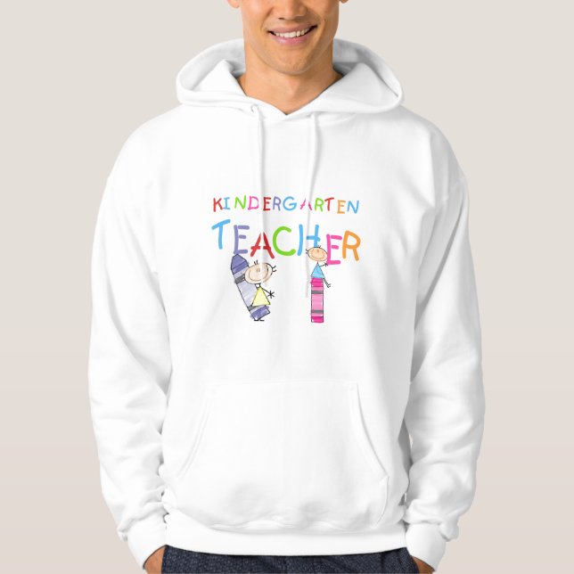 Tshirts och gåvor för Crayondagislärare Sweatshirt (Framsida)