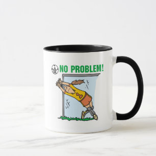 Tshirts och gåvor för flickafotbollGoalie Mugg