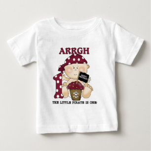 Tshirts och gåvor för födelsedag för babypirat