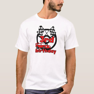 Tshirts och gåvor för födelsedag för biltävla