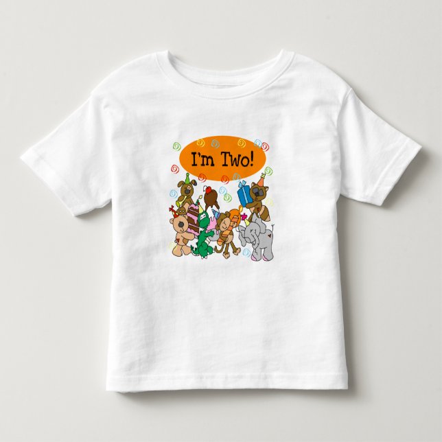 Tshirts och gåvor för födelsedag för partydjur 2nd (Framsida)