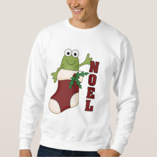 Tshirts och gåvor för grodaNoel helgdag Långärmad Tröja