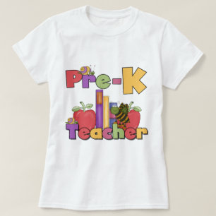 Tshirts och gåvor för kryp- och äpplePre-K lär