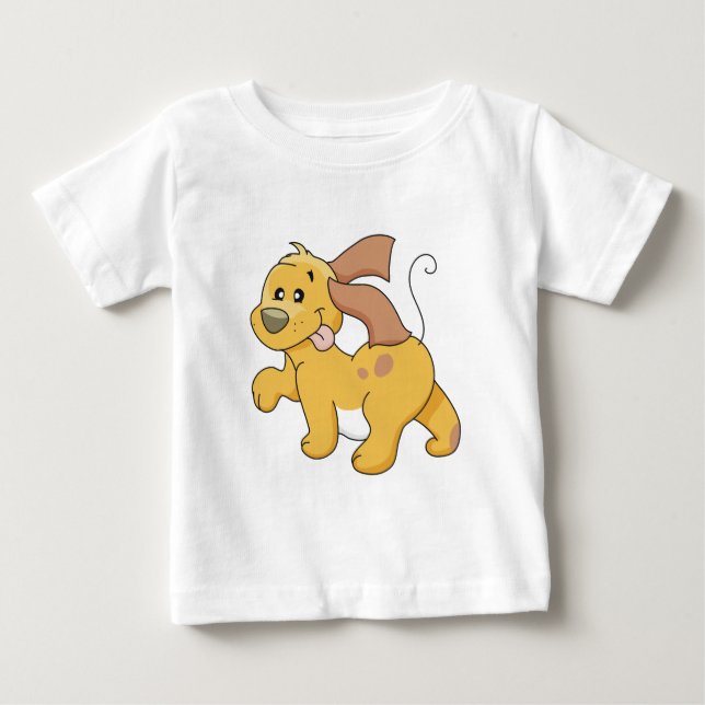 Tshirts och gåvor för lyckligbrunthund (Framsida)