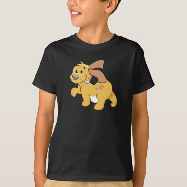 Tshirts och gåvor för lyckligbrunthund (Framsida)