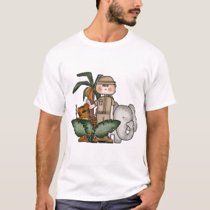 Tshirts och gåvor för pojkedjungelSafari