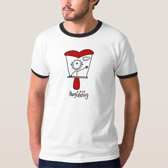 Tshirts och gåvor för stick figurhängningglidning (Framsida)