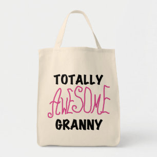 Tshirts och gåvor för totalt enorm Granny rosa Tygkasse