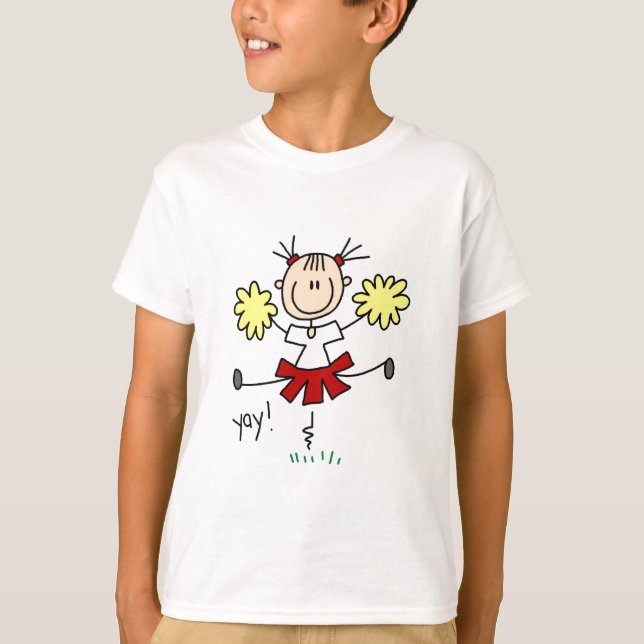 Tshirts och gåvor för Yay lag glädjande (Framsida)