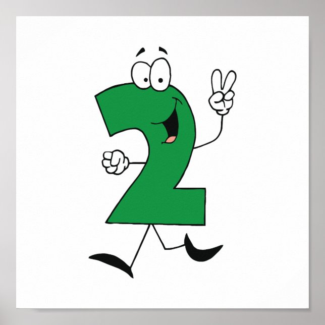 Tshirts och presenter för andra födelsedag poster (Framsidan)