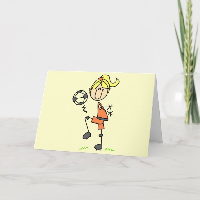 Tshirts och presenter för stick figur kort (Framsida)