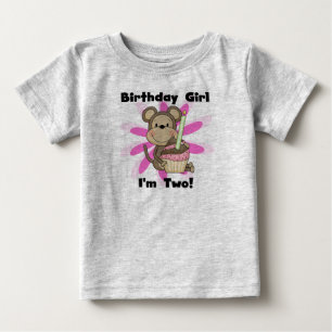 Tshirts och presenter för unga flickor 2:a födelse