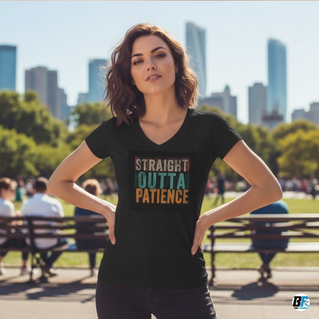 Tshirts, Rak Outta Patience T Shirt (Skapare uppladdad)