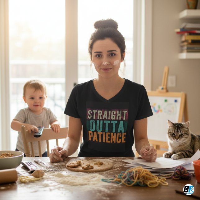 Tshirts, Rak Outta Patience T Shirt (Skapare uppladdad)