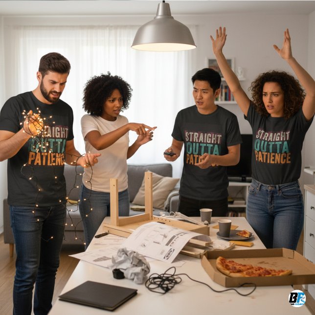 Tshirts, Rak Outta Patience T Shirt (Skapare uppladdad)