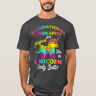 Tshirts Unicorn OT-gåvor för yrkesmässig behandlin