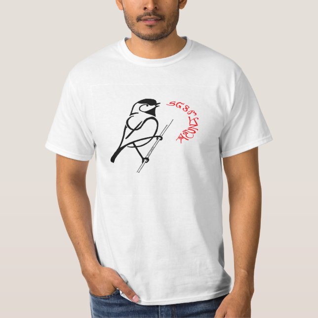 Tsigalili - Cherokee Chickadeeskjorta Tee Shirt (Framsida)