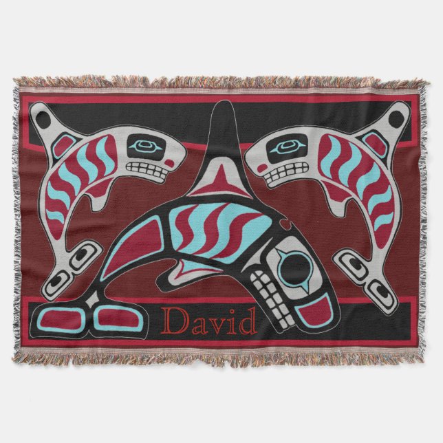 Tsimpsian späckhuggareTrio Filt (Framsidan)