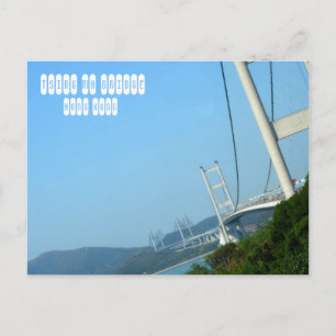 Tsing Morsa Bridge i Hongkong Vykort