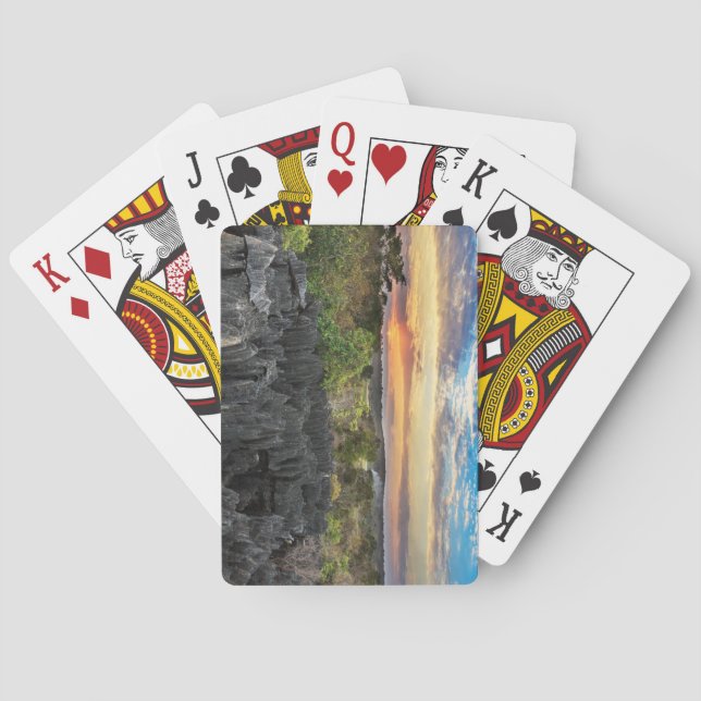 Tsingy de Bemaraha Integral Reserve, Madagaskar Casinokort (Baksidan)