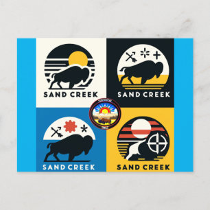 Tsistsistas-cirkeln - Sandcreek Vykort