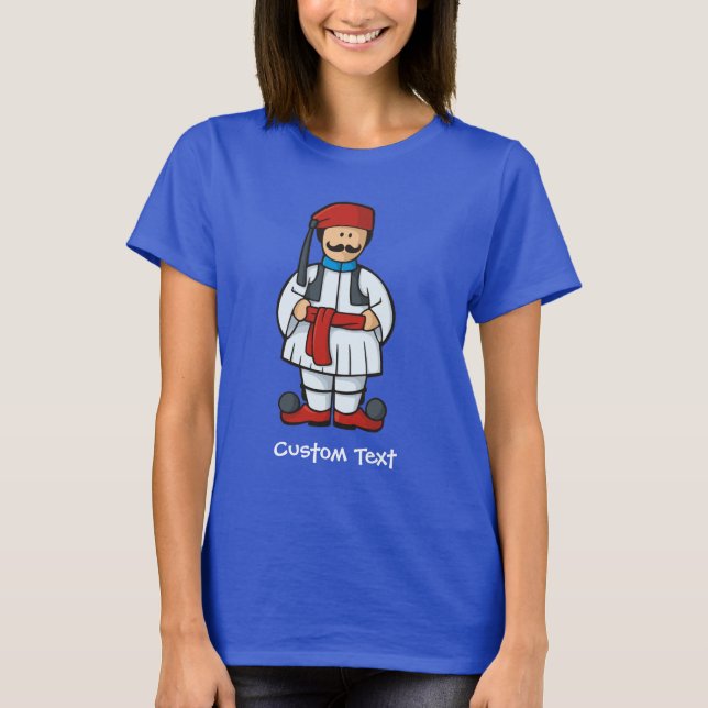 Tsolias-Tecknad T Shirt (Framsida)