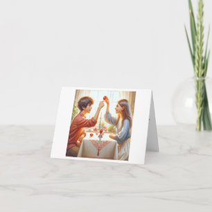 Tsougrisma Påsk Firande Kort