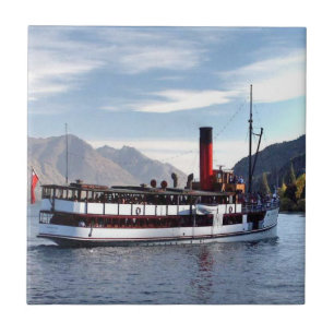 TSS Earnslaw steamship 1912 Kakelplatta