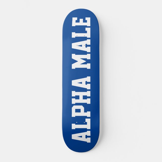 TST  ALPHA MALE Skateboard (Framsida)