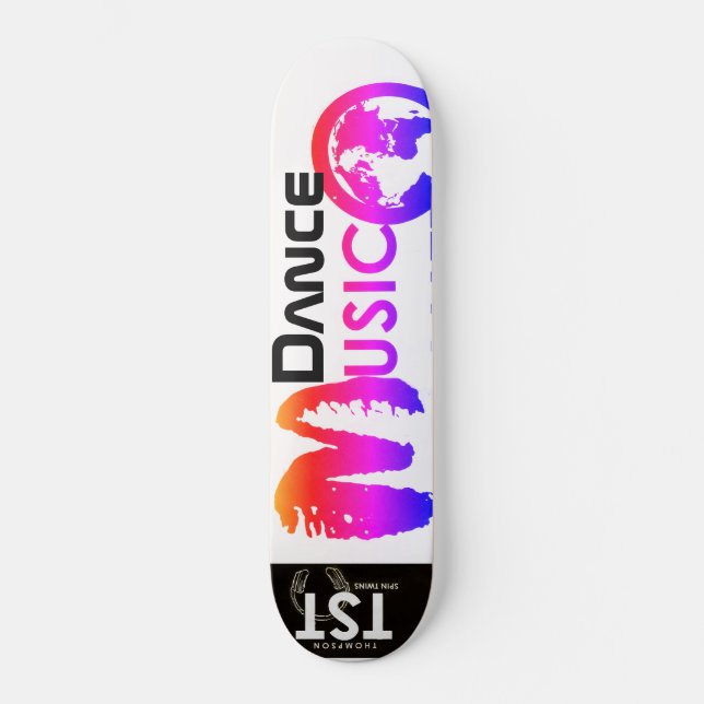 TST  DANS MUSIK Skateboard (Framsida)