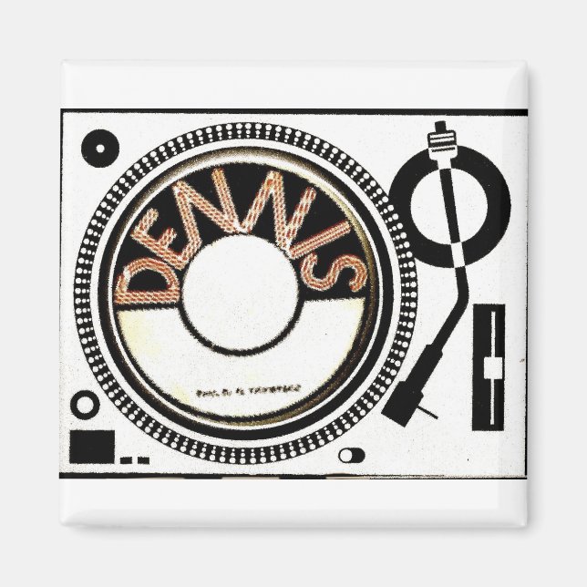 TST / DENNIS SVÄNGBORDS-MERCHANDISE MAGNET (Framsidan)