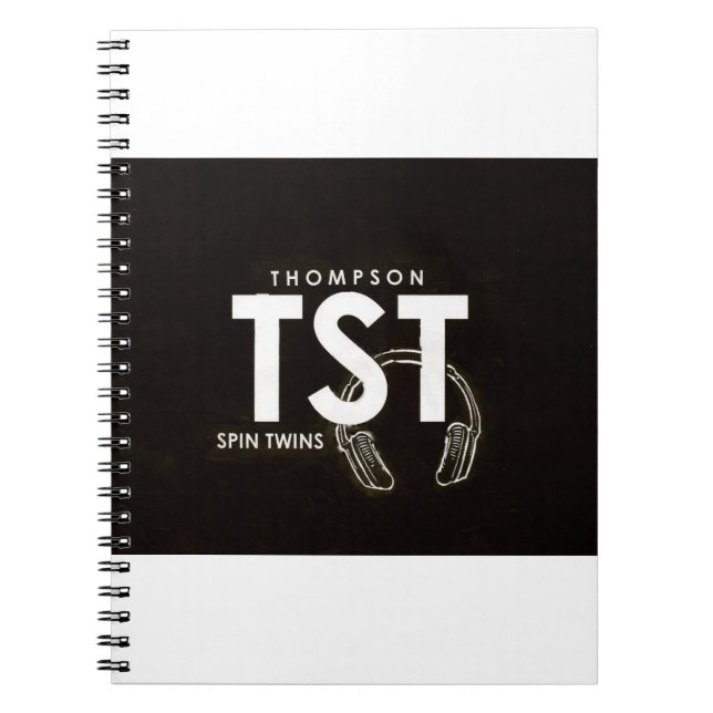 TST OFFICIELL MERCH ANTECKNINGSBOK (Framsidan)