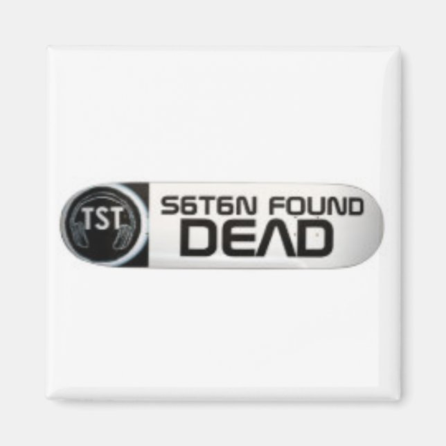 TST Satan hittad död Magnet (Framsidan)