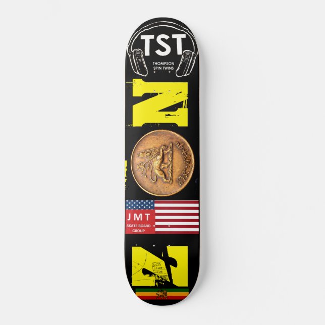 TST ZION 2 OFFICIELL Skateboard (Framsida)