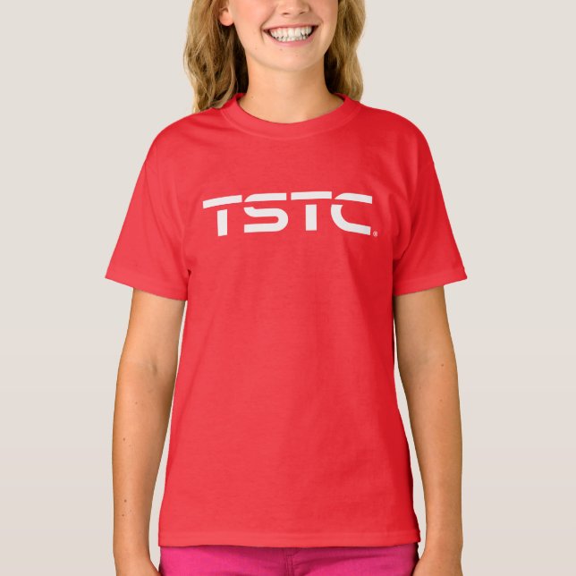 TSTC Block Logotyp T Shirt (Framsida)