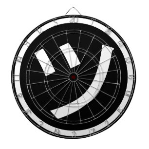 ㋡ Tsu Kana Katakana Smiling Emoji / Emoticon Darttavla