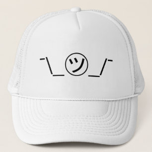 Tsu Kana Shrug Emoticon ¯\_ ㋡_/ japanska Kaomoji Keps