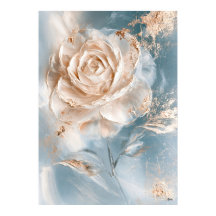 Tsubaki White Camellia Neo-Rinpa Botanisk Konst