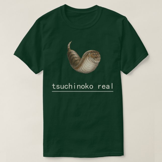 tsuchinoko real t shirt (Design framsida)