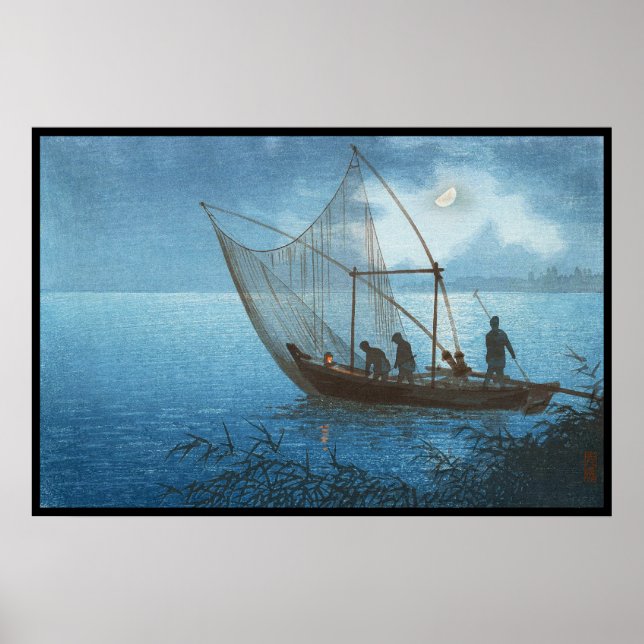 Tsuchiy Koitsu Morigasaki Kusten Poster (Framsidan)