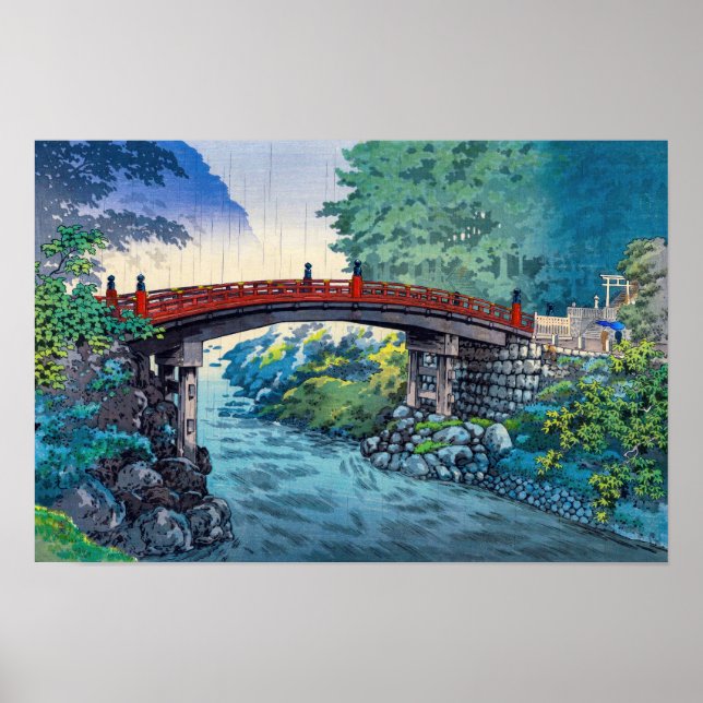 Tsuchiya Koitsu - Bron Helig i Nikko Poster (Framsidan)
