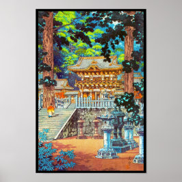 Tsuchiya Koitsu Grind Yomei Nikko Shrine Poster