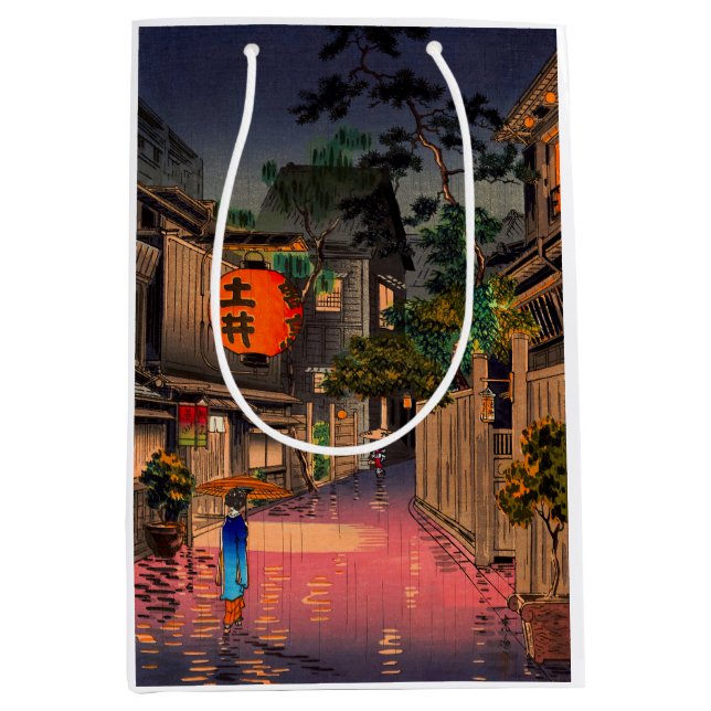 Tsuchiya Koitsu - kvällssammanträde i Ushigome (Framsidan)