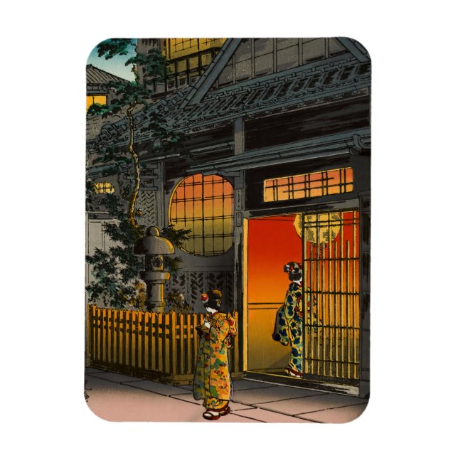 Tsuchiya Koitsu - Side Street Araki i Yotsuya Magnet (Vertikal)