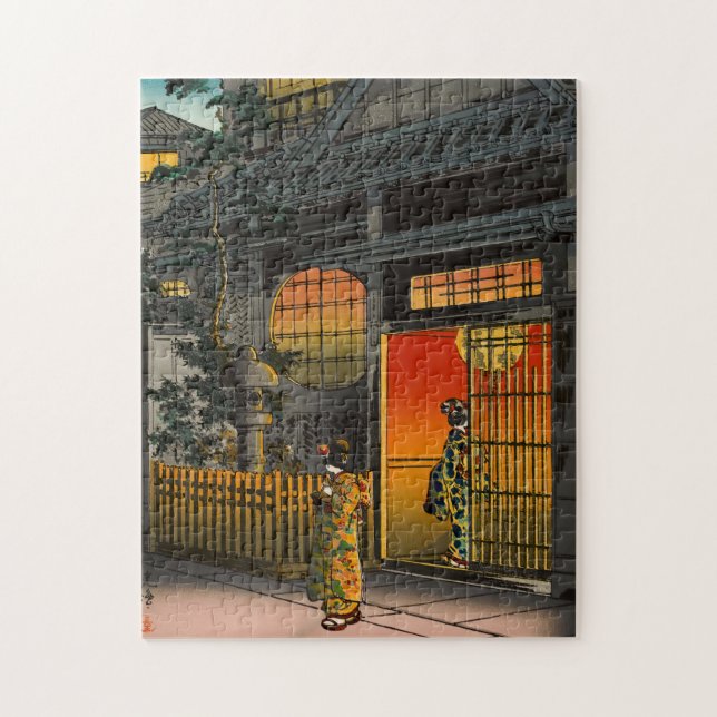 Tsuchiya Koitsu - Side Street Araki i Yotsuya Pussel (Vertikal)