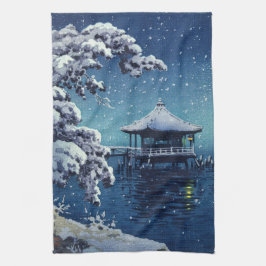 Tsuchiya Koitsu-Snö om Ukimido i Katada Kökshandduk