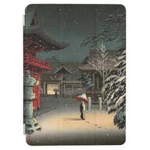 Tsuchiya Koitsu - Snö vid Nezu Shrine iPad Air Skydd