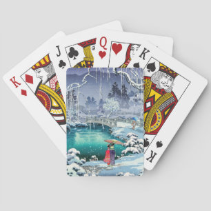 Tsuchiya Koitsu - Vår Snö vid Maruyama Casinokort