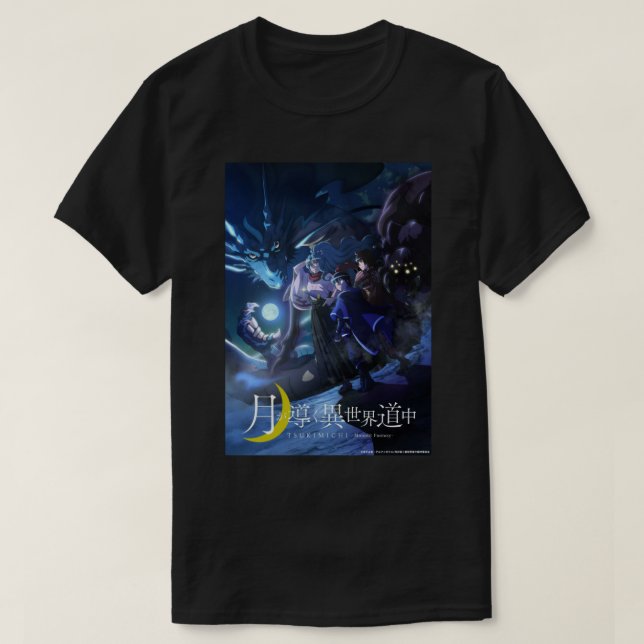 Tsukimichi Moonlit Fantasy T Shirt (Design framsida)