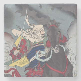 Tsukioka Yoshitoshis Kenshin Underlägg Sten